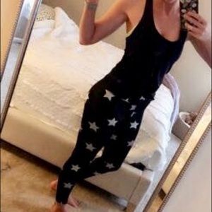 Terez Silver Star Leggings with free bag!